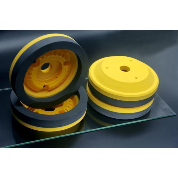 Quality Yellow Resin Grinding Wheel Diamond Glass Edging For Bevelling Machine for sale