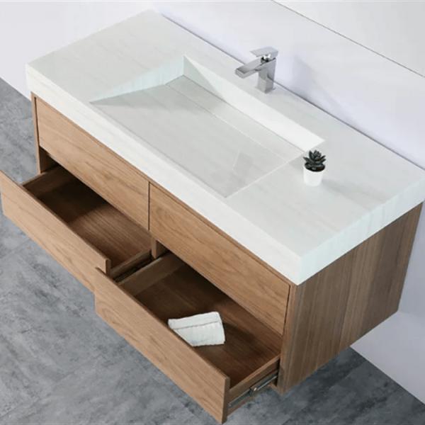 Quality 1 Set Shaker/Raised Panel/Flush Slab Style Bathroom Vanity Cabinet Free Design for sale