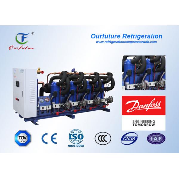 Quality Danfoss Refrigeration Compressor Unit , Small Cold Storage Refrigeration Condensing Unit for sale