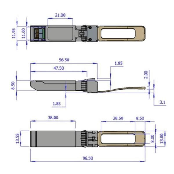 Quality 40GbE DDMI Mellanox Optical Transceiver QSFP+ 850nm MMA1B00-B150D MPO SR4 up to for sale