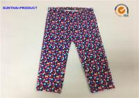 China Multi Colors Dots Cute Baby Girl Leggings Lycra Jersey Pants SGS Certified factory