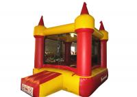 China Red small inflatable jump castke house for kids under 7 years inflatable mini bouncer castle factory