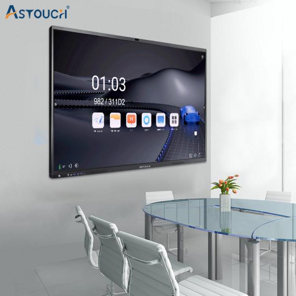 Quality 98 Inch Flat Interactive Touch Panel Whiteboard Android 11 TUV for sale