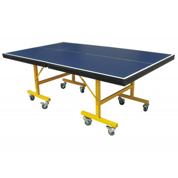 Quality Portable Junior Table Tennis Table Easy Install Single Folding With Wheels for sale