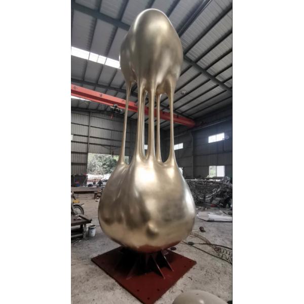 Quality ODM Decoration Brass 4.6m Modern Metal Sculpture for sale