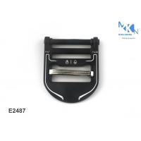 China Modern Style Metal Seat Belt Buckle , Polished Zinc Alloy Belt Buckle for sale