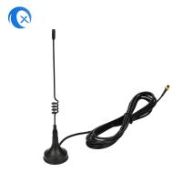 China Indoor GSM GPRS 2dBi Magnetic Whip Antenna With SMA Male Connector factory