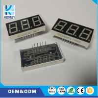 Quality Common Anode 7 Segment LED Displays 3 Digit 0.56in For Air Conditioner Display for sale