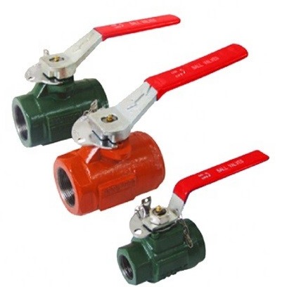 Quality Oilfield Threaded Ball Valve Manifold Control Valve A216 WCB Oil Patch Ball Valve for sale
