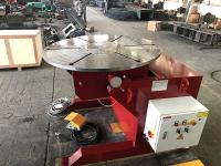 China Welding Rotating Table 1000kg Welding Positioners Remote Hand Control Box factory