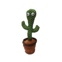 Quality Kids Electronic Plush Singing Sunny Cactus Toys Talking Record for sale