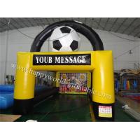 China inflatable football field , inflatable portable soccer goal , inflatable football goal for sale
