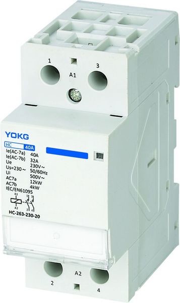 Quality 2NO Remote Control Contactor 2 Pole for sale