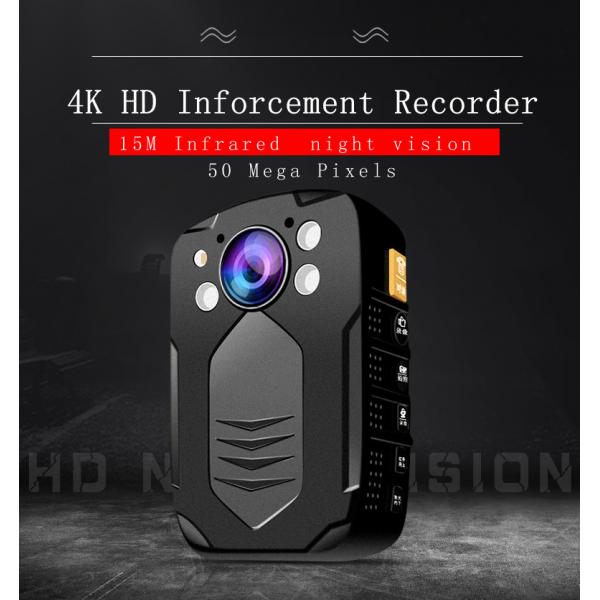 Quality HD 4K 2 Inch 1080P Video Police Body Cameras With Night Vision & Video Output HDMI for sale