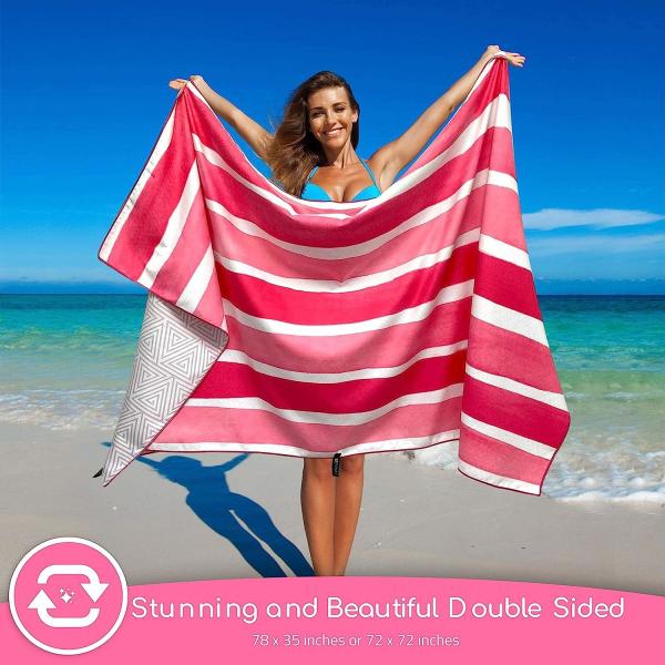 Quality ODM Microfiber Fast Drying Beach Towels 40x72 Custom Digital Printing for sale