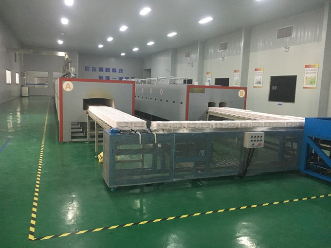 Non-standard industrial continuous gas mesh belt kiln for sintering of ceramic 5