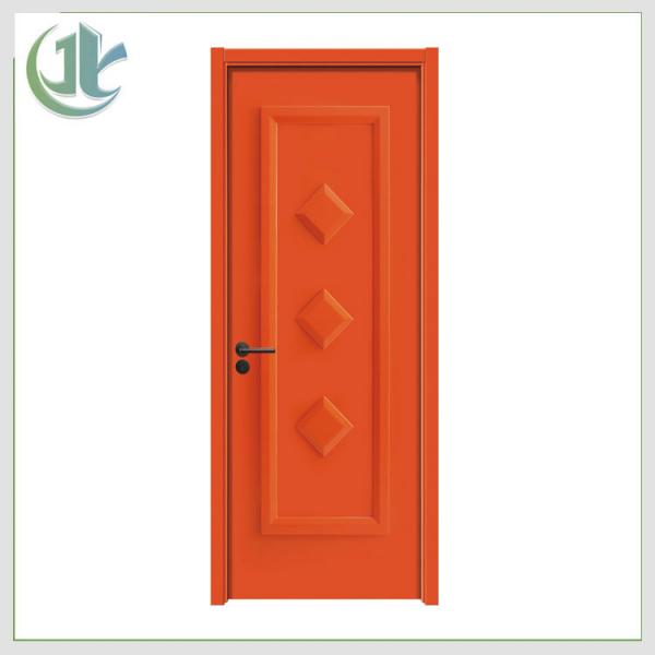 Quality Formaldehyde Free WPC Solid Core Interior Doors Custom Termite Proof for sale