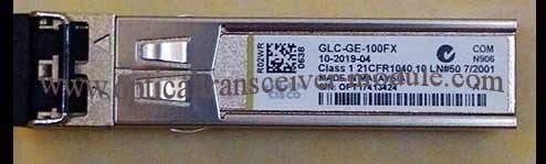 Quality Cisco GLC-GE-100FX SFP Optical Transceiver Module Gigabit Ethernet fiber single for sale