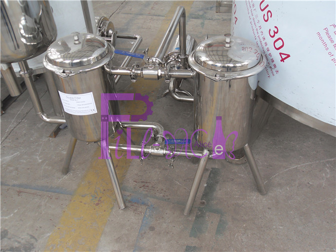 China Stainless steel 304 material Juice Processing Equipment double filter for juice processing factory