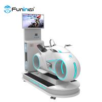 China Fiberglass 9d Vr Machine Virtual Reality Motorcycle Racing Simulator factory