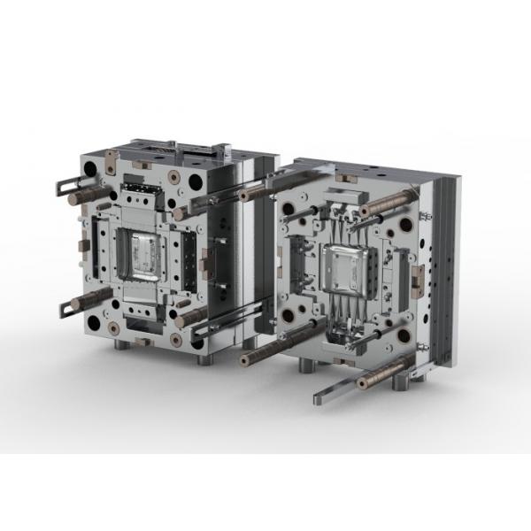 Quality OEM / ODM ： Single Cavity Injection Mold & Transparent Router Bottom Housing (1*1)  No.23892 for sale