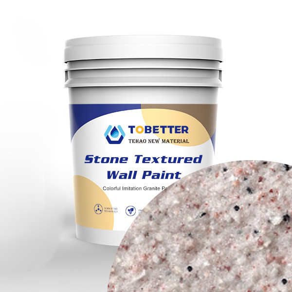Quality Thermal Insulation Natural Real Stone Paint Texture Exterior Wall Tiles Effect for sale