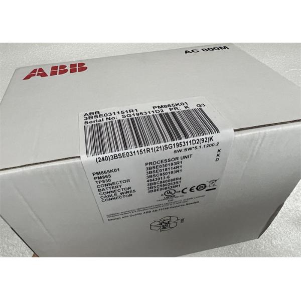 Quality PM865K01 | ABB | Compact Product Suite Hardware Selector AC800M CPU 3BSE031151R1 for sale