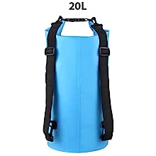 20L light blue dry sack waterproof dry bag