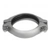 China Dn50 Stainless Steel Pipe Clamps Rigid Grooved Coupling Electroplating Matt Dn10 450psi factory
