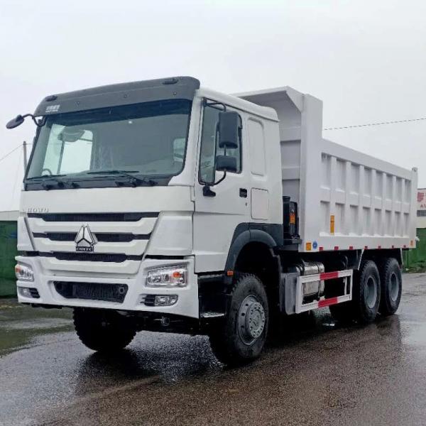 Quality Manual Transmission Used Tipper Trucks 6x4 10 Wheels Dumper For Euro II Euro V for sale