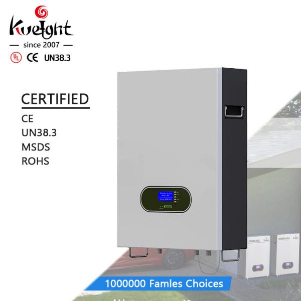 Quality 10kw 48v Lithium Power Wall Solar System Lifepo4 Lithium Ion Battery Wall for sale