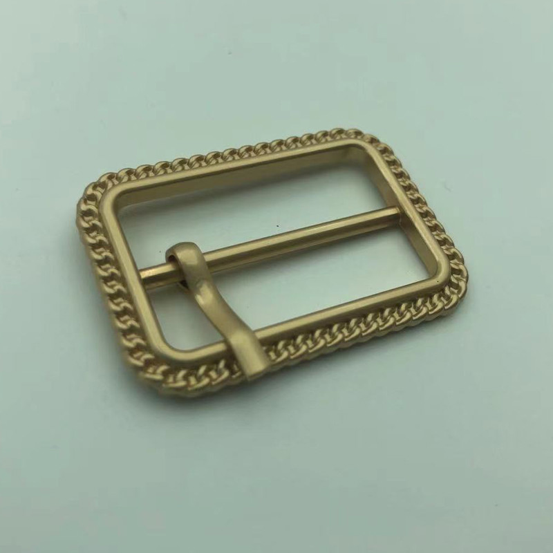 China Golden 20mm 25mm Heavy Metal Belt Buckle Antioxident Surface factory