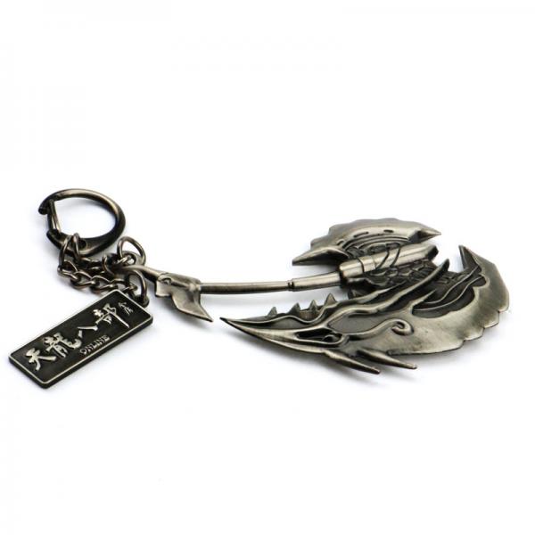 Quality ODM Stamping Aluminium Personalised Metal Key Ring Lobster Claw Keychain Pendant Keyring for sale
