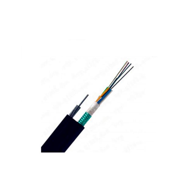 Quality GYXTC8S Overhead Duct Fiber Optic Cable G652D Figure 8 Aerial 24 Core PVC LSZH for sale