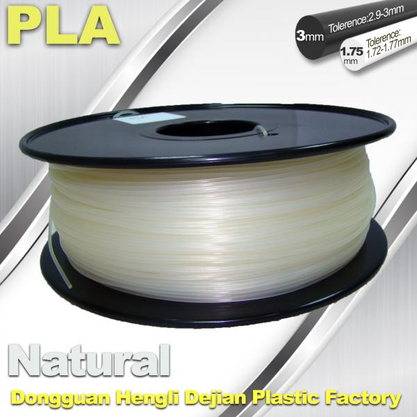 Quality Smooth PLA Transparent Filament 1.75mm /  3.0mm 3D Printing Filament for sale