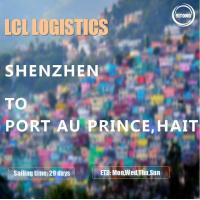 Quality EXW FOB LCL International Shipping Service From Shenzhen To Port Au Prince Haiti for sale