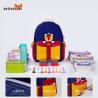 China NHZ021-17 New arrival rocket series PU and Polyester primary school student school bag factory