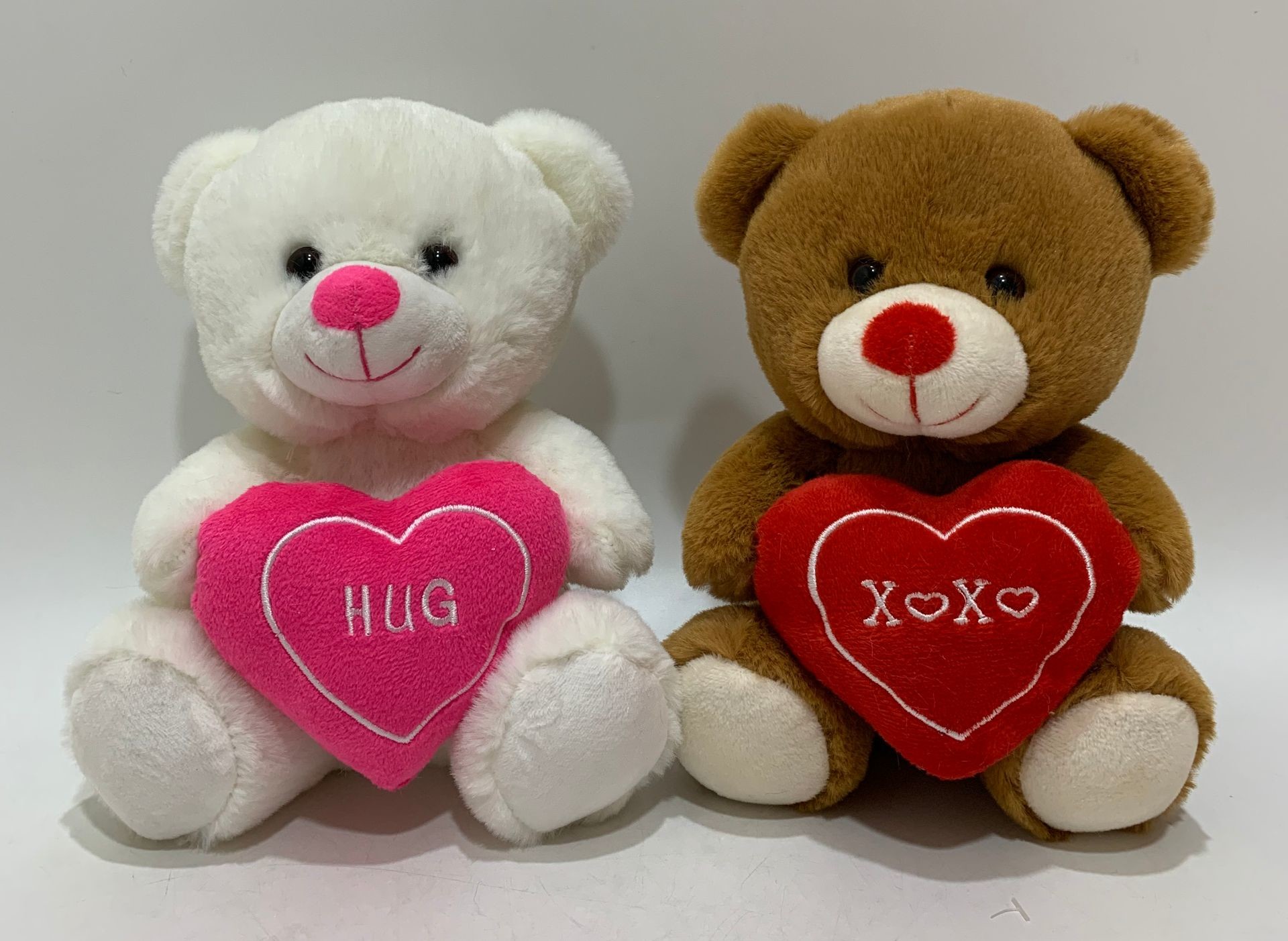 China 20 Cm 2 ASSTD Stuffed Bears W/ Heart Toys Adorable Gifts For Valentine'S Day factory