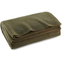 China Wholesale Soft 80% Wool Blanket Military Use Army Green factory