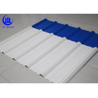 China House Roof Insulation PVC Roofing Material Plastic Roof Tiles Trapeziodal or wave factory