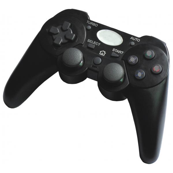 Quality ABS 2.4G Sixaxis Wireless USB Game Controller Double Vibration Feedback For Vedio game for sale