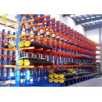 China Wall Mount Cantilever Storage Rack System , Double Sided Cantilever Rack For Sheet Metal for sale