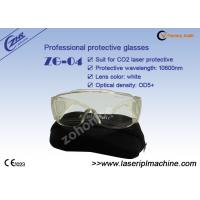 China Od 5+ Transparent 10600nm CO2 Laser Safety Glasses factory