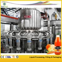 China 2000BPH - 20000BPH Juice Filling Machine , Automatic Tropical Fruit Production Line factory