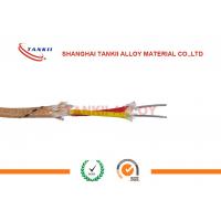 China Extension Thermocouple Cable 20 Awg With Ansi Colour Code Yellow And Red factory