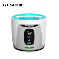 China 4 Recycle Digital Timer Small Ultrasonic Cleaner For Glasses / Jewellery factory