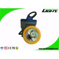 China High Brightness Rechargeable LED Hard Hat Light 15000 Lux With 6.6Ah Battery Capacity factory