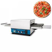 China 304 Stainless Steel Automatic Electric Conveyor Pizza Oven Machine 6.7Kw factory