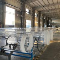 China Manufacture Large Diameter Quartz Clear Glass Tube factory