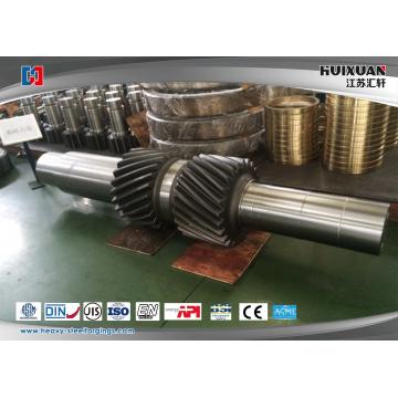 Quality Metallurgical Machinery Open Die Forging 20CrMnMo Heavy Industry Gear Shaft for sale